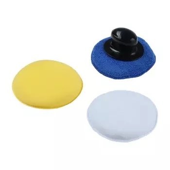 Круг с адаптером для ручной полировки, 120 мм, набор 3 шт.