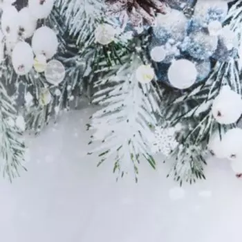 Круглая подарочная коробка «Зимняя сказка», 15 × 18 см