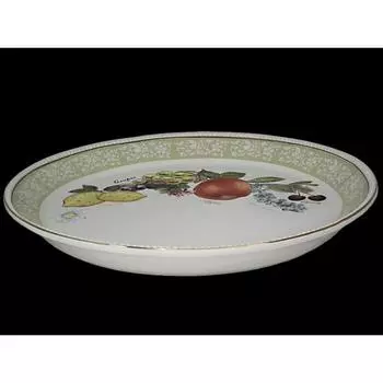 Блюдо круглое Lenardi «Фрукты», d=38 см