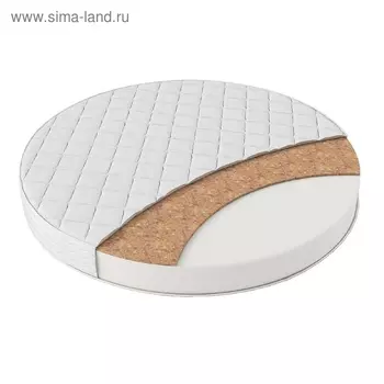 Круглый матрас «Принц классик», диаметр 75 см, высота 9 см
