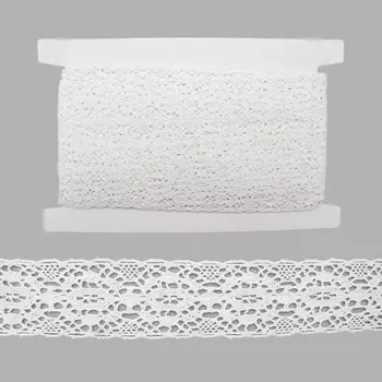 Кружево 47 мм/25 м LACR1112 (белый)
