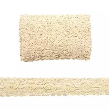 Кружево 47 мм/25 м LACR1112 (неотбеленный)