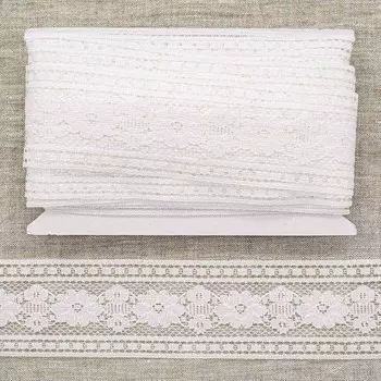 Кружево 5,2 см/13,71 м WL-85 (белый)