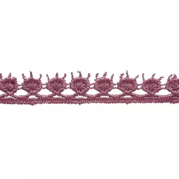 Кружево гипюр 20 мм/13,71 м (030 светлый коричневый)