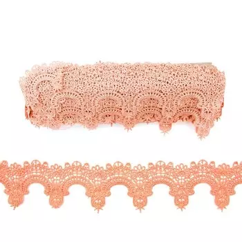 Кружево гипюр 6 см/13,72 м (169 коралловый)