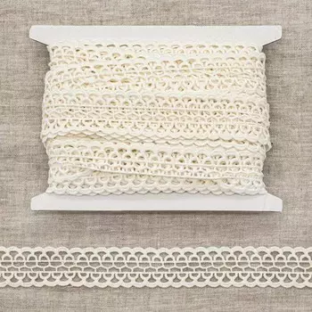 Кружево LACH-1105 33 мм/13,71 м (белый)