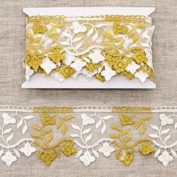 Кружево органза 02, 8 см/3 м (+/- 4 см)