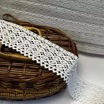 Кружево вязаное 05-16, размер 5 см, 1 м