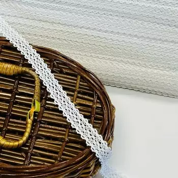 Кружево вязаное 05-4, размер 1,5 см, 1 м