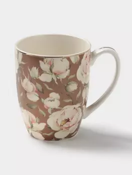 Кружка WY Pink O'hara, 350 мл, фарфор, бежевая