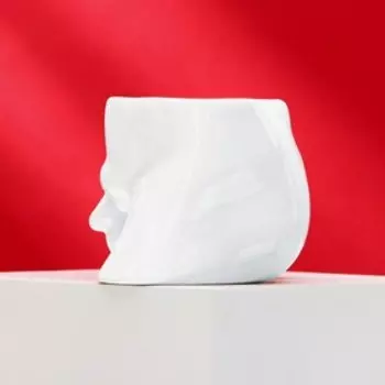 Кружка чайная керамическая «Адам», 260 мл, 18+