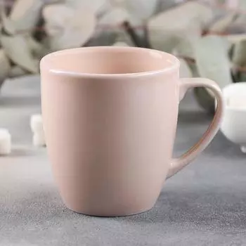 Кружка «Акварель», 270 мл, цвет розовый