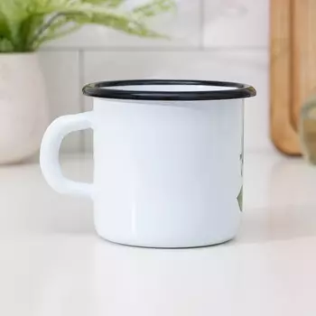 Кружка эмалированная «Вишня», 400 мл