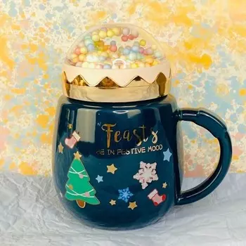 Кружка детская Lenardi, с крышкой, 470 мл