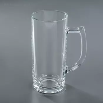 Пивная кружка «Минден», 500 мл, стекло, прозрачная