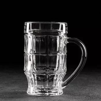 Пивная кружка «Пинта», 500 мл, стекло, прозрачная