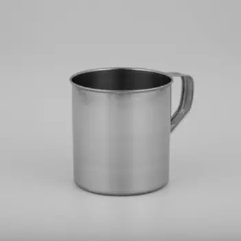 Кружка Доляна «Индия», 500 мл, d=9 см, нержавеющая сталь