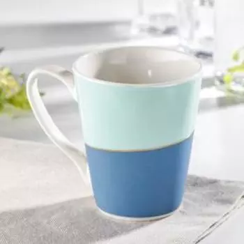 Кружка Доляна «Дуэт», 350 мл, 12,5×8,8×10,5 см