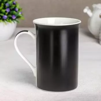 Кружка фарфоровая Доляна «Леопард», 300 мл