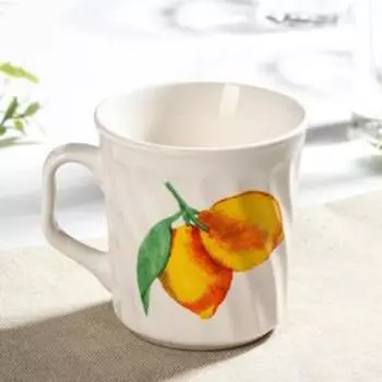 Кружка Доляна «Лимон», 230 мл, 9,5×7×6,7 см