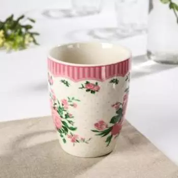 Кружка фарфоровая Доляна «Мэг», 400 мл