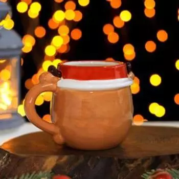 Кружка Доляна «Новогодний олень», 500 мл