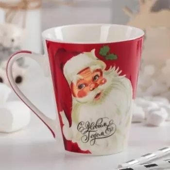 Кружка Доляна «О-хо-хо», 310 мл