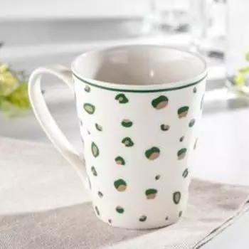 Кружка Доляна «Пятнистость», 350 мл, 12,5x8,8x10,5 см