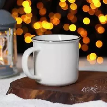 Кружка Доляна «Снеговичок», 380 мл