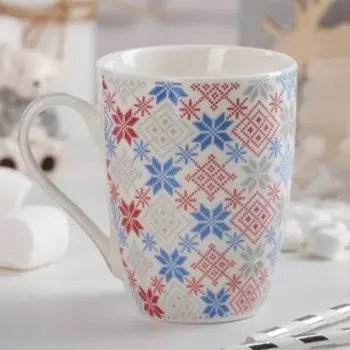 Кружка Доляна «Согрейся!», 350 мл