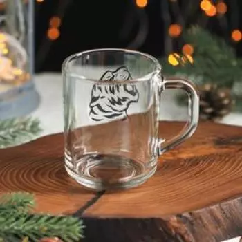 Кружка Доляна «Тигр. Сила», 200 мл