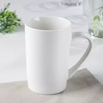 Кружка Доляна «Влюблённый валентин», 380 мл, фарфор, цвет белый