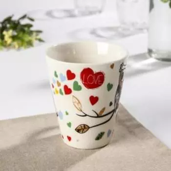 Кружка Доляна «Задумчивая сова», 260 мл