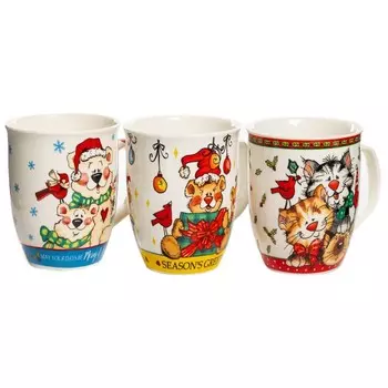 Кружка Elrington «Поздравляем», 350 мл, цвет МИКС