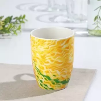 Кружка фарфоровая Доляна «Златовласка», 350 мл