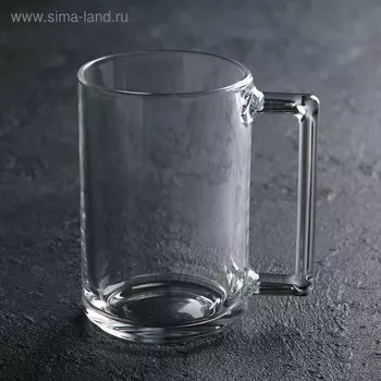 Кружка стеклянная «Фитнес», 320 мл