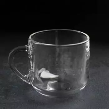 Кружка стеклянная «Грамине», 300 мл