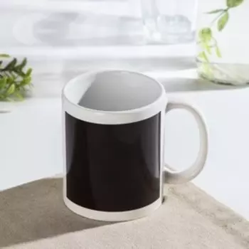 Кружка-хамелеон керамическая Доляна «К бою готов!», 350 мл