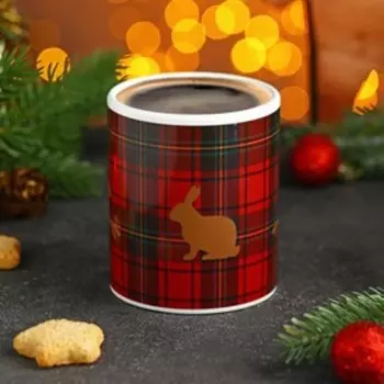 Кружка-хамелеон Доляна «Кролики клетка», 350 мл