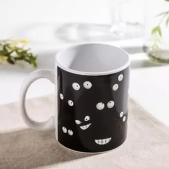 Кружка-хамелеон Доляна «Смайлы», 350 мл