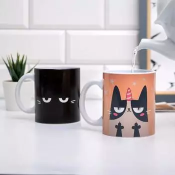 Кружка-хамелеон Meow, 300 мл