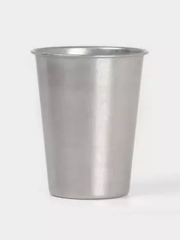 Кружка Hanna Knvell Vanha, 350 мл, нержавеющая сталь, серебристая
