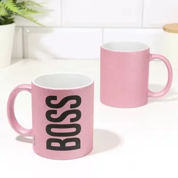 Кружка керамическая BOSS, 320 мл