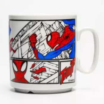 Кружка керамическая "Комикс", Человек -паук, 300 мл