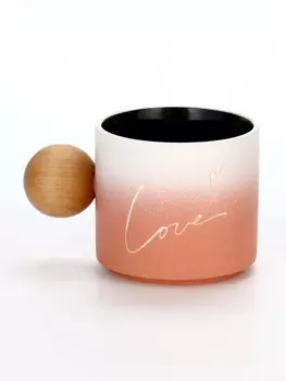 Кружка керамическая Love, 300 мл