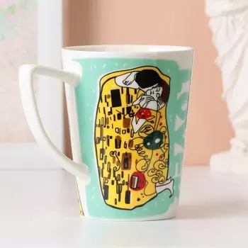 Кружка керамическая «Твоя любовь», 420 мл, цвет голубой