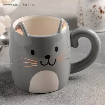 Кружка «Кот», 480 мл, 13×10×11 см