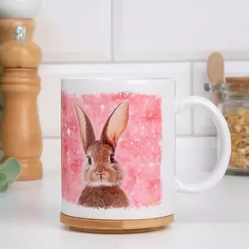 Кружка "Кролик", с нанесением