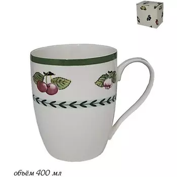 Кружка Lenardi «Фрукты», 400 мл