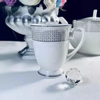 Кружка Lenardi «Севилья Серебро», 350 мл